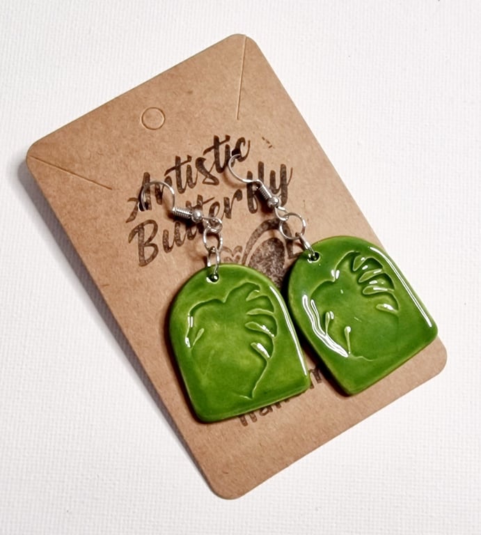 Handmade Ceramic Earrings 