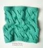 KNITTING PATTERN - Eyelet Neck Warmer - Children's Knitwear - Image 2