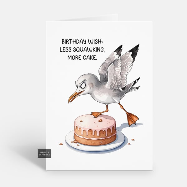 Unique Funny Birthday Card For Him Or Her 