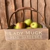 Trug for the lady of the manor 