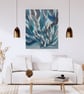 Seaweed Original Acrylic Painting - Image 1