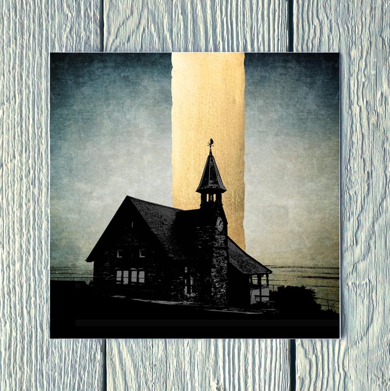 Cullercoats Watch House Greetings Card