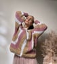 Crochet Boho Oversized Jumper  - Image 4