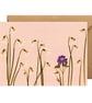Any Occasion Pressed Flower Print Greeting Card - Snowdrops