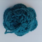 Crochet Christmas Bell (Dark Green) - festive decoration