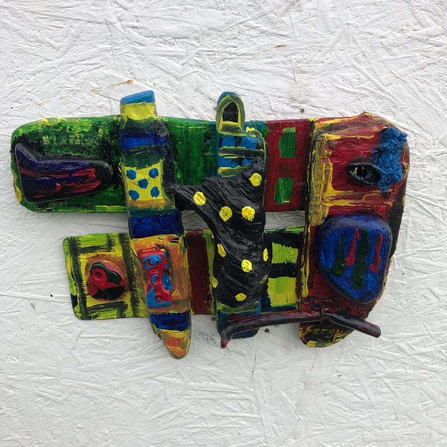 Folk Art Assemblage