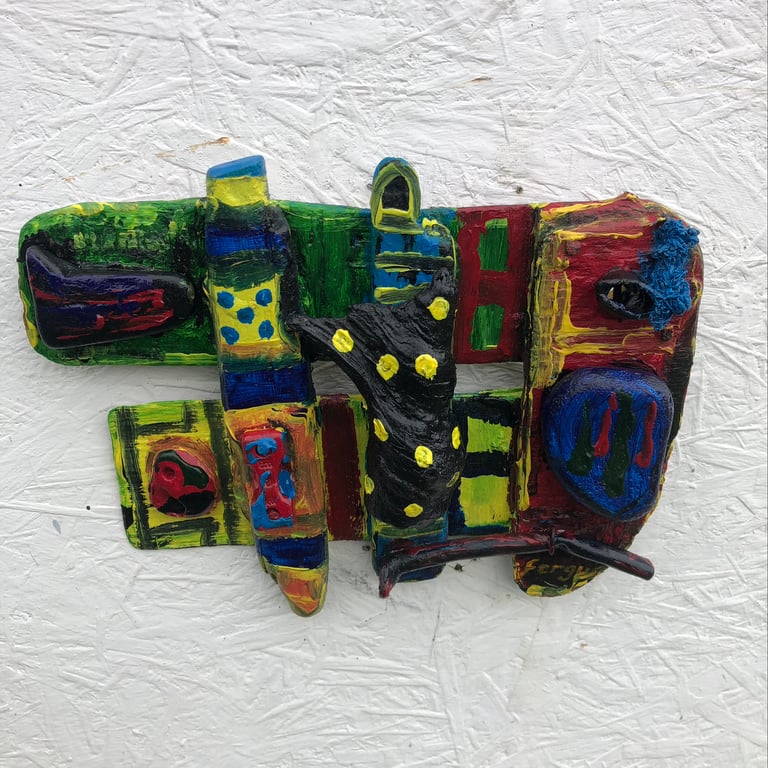 Folk Art Assemblage