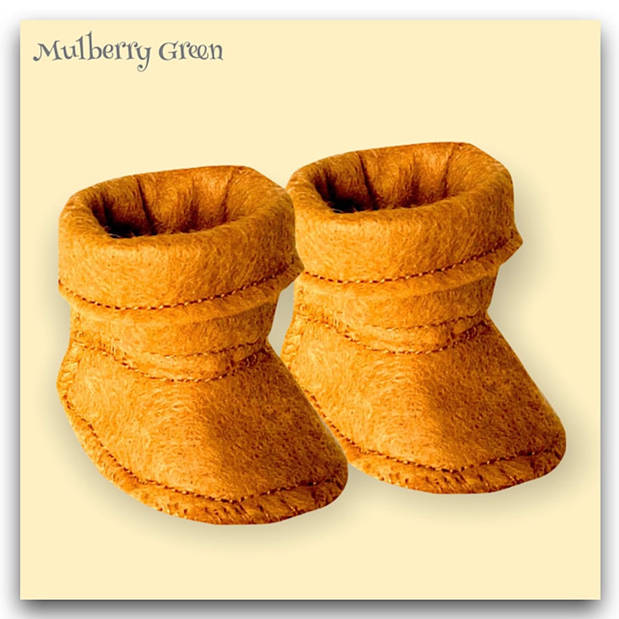 Reserved for Tina - Tan Ankle Boots 