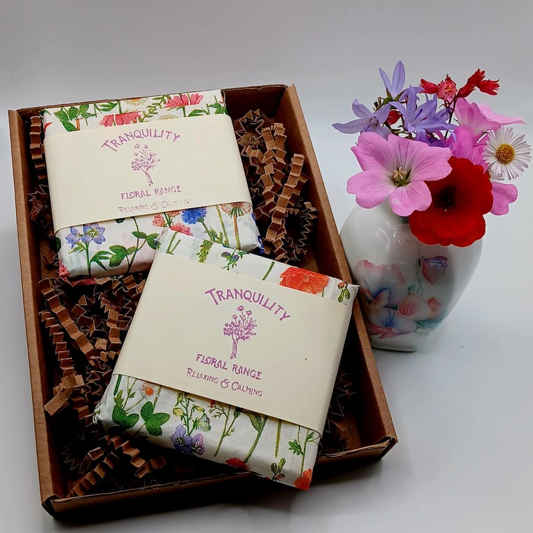 Wildflower Meadow Botanical Bars Lavender & Neroli Essential Oil Soy Wax Melts