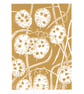 Honesty caramel - Handcut Linocut Print - Image 1