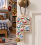 Personalised Liberty Christmas Initial Door Hanger Decoration - Image 2