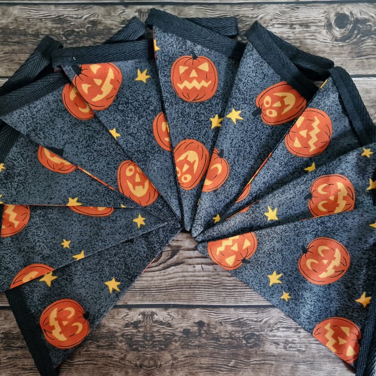 Halloween Pumpkins Bunting 