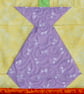 Mug Rug with a Snowdrop in a Vase.  - Image 4