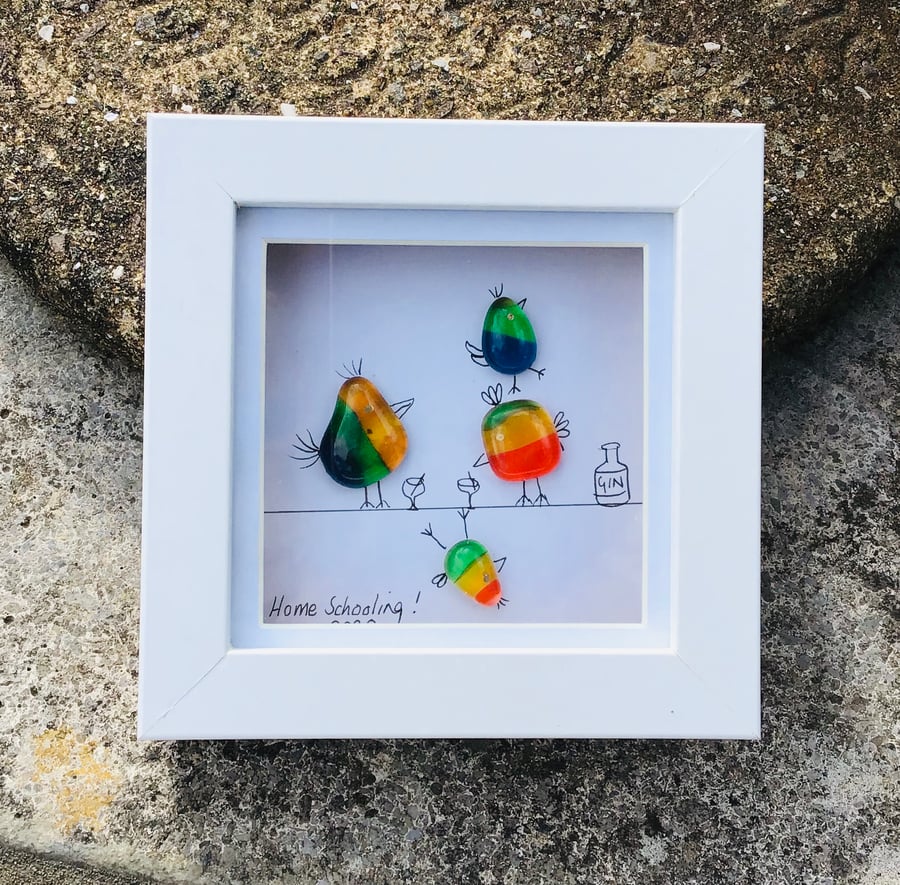 fused glass home schooling picture