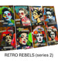 Feminist ACEO Miniature Original Art Inspiring Female Figure Miniature Portrait - Image 3