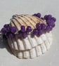 Purple Jade Gemstone Beaded Chakra Bracelet "Pandora" - Image 2