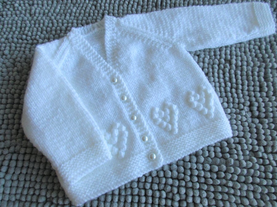 Special Order for DO 16" V Neck Hearts Cardigan