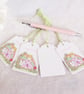 Rainbow Princess Gift Tags - set of 4 tags - Image 2