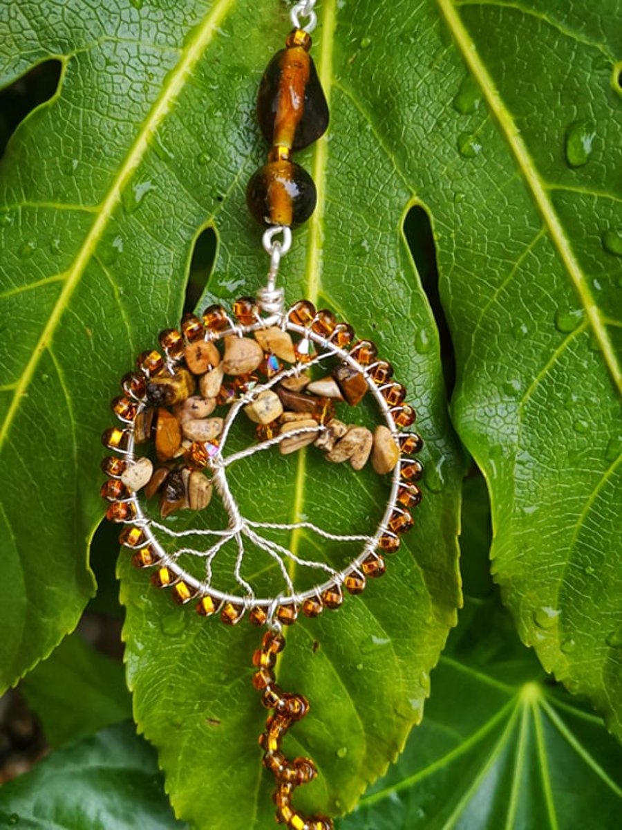 Tree of Life Suncatcher handing ornament