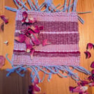 Hand Woven Rose Altar Mat