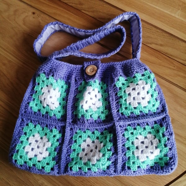 Crochet Crossbody or Shoulder Bag