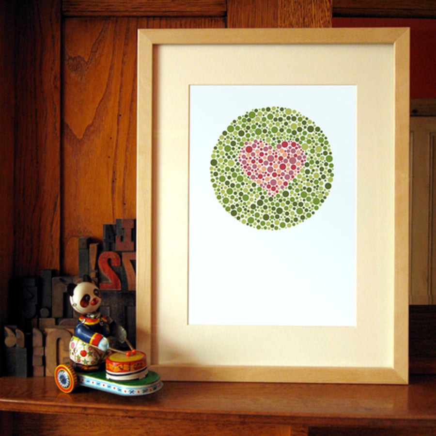 Love Is Colourblind – A4 Giclée Print