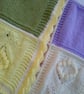 Floral Patchwork Baby Blanket in Chunky Yarn, Coming Home Blanket, Baby Gift - Image 8