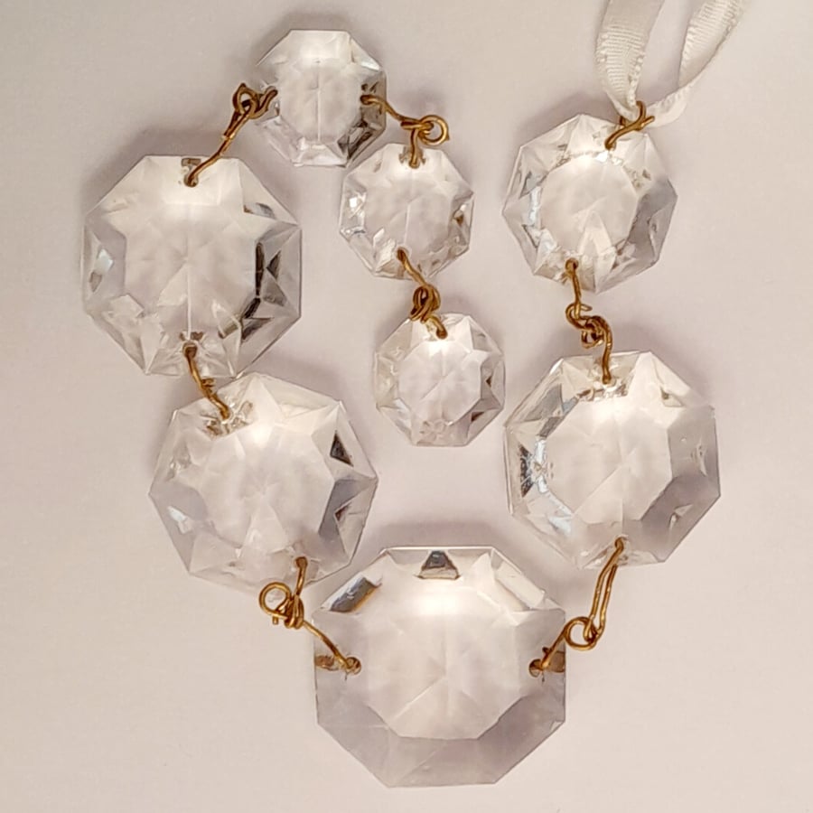 Vintage Chandelier Crystal decorations