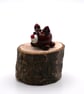 small glass reindeer keepsake figure - Image 3