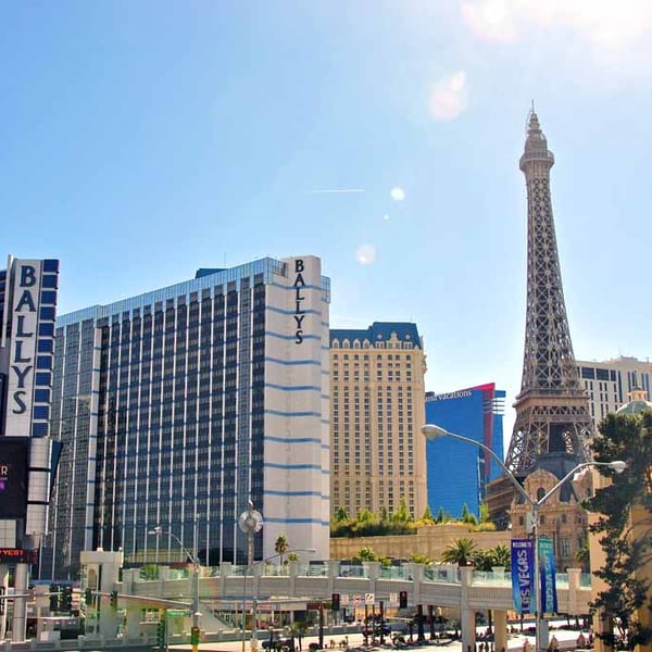 Bally's Horseshoe Resort Eiffel Tower Las Vegas Photograph Print