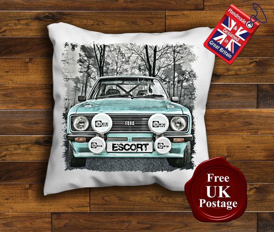 MK2 Ford Escort Cushion Cover, Choose Your Size
