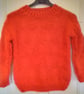 Young Teen's Hand Knitted Chunky Polka Dot Patterned Jumper, Teen's Jumper - Image 1