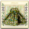Liberty Victorian Style Olive Green Bows Dress 