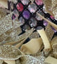 Sparkling gold ribbon wreath - Image 3