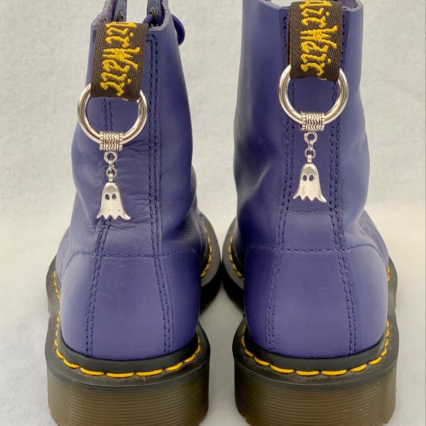 Ghost Dr Martens Charms - Alt Boot Accessories - Doc Tag Charms - DM Charms