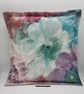 Green flower 18" flange edge envelope cushion cover - Image 8