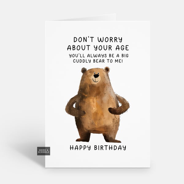 Unique Funny Birthday Card For Him Or Her 