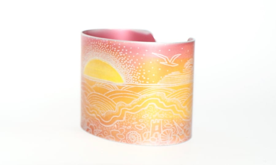 Beachscape cuff