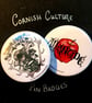 Penzance Cornish Culture Designs - 38mm Badges Double Pack