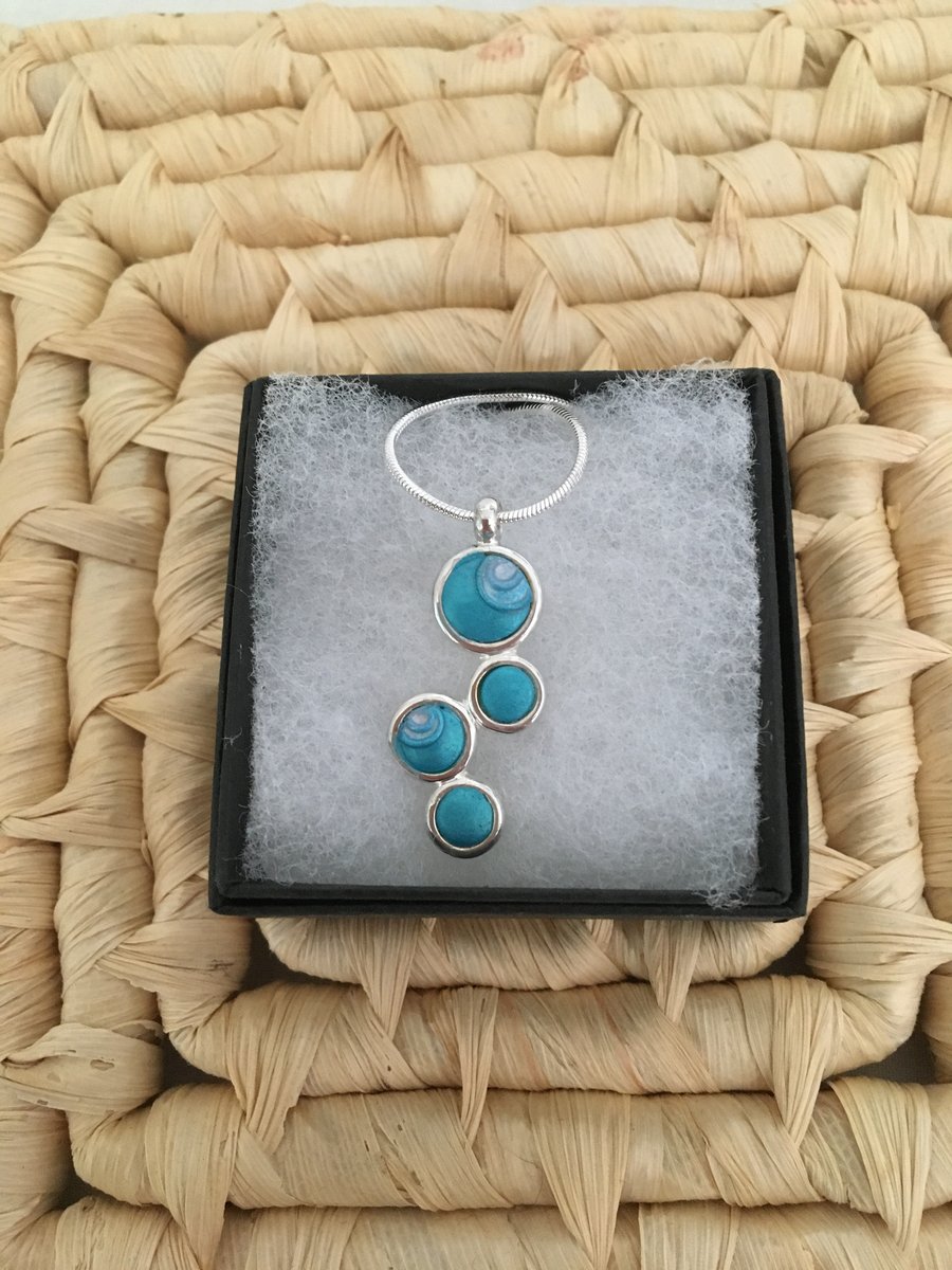 Handcrafted 4 Drop Pendant