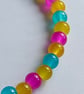 Pan Pride Glass Bead Bracelet - Image 3
