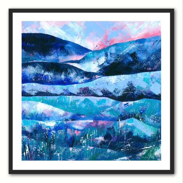Tranquility Landscape Fine Art Print in Various Sizes, FREE UK Delivery