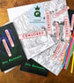 "DIX BOTANIX" Adult colouring book - Image 5