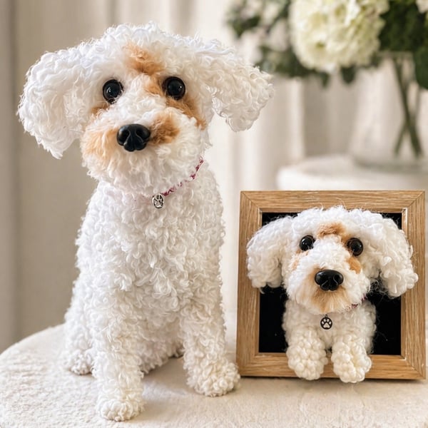 Had made 30cm tall keepsakes made to look like your pup