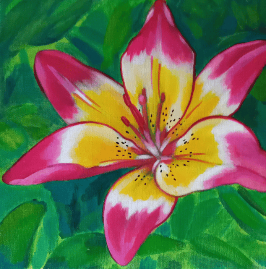 Lily Painting