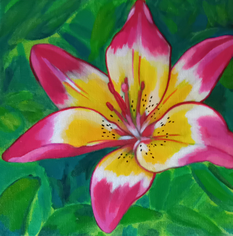 Lily Painting