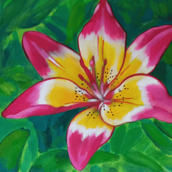 Lily Painting