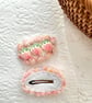 Set of 2 Crochet Hair Clips Summer Seconds   - Image 6