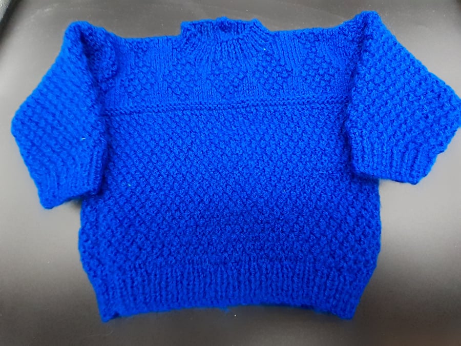 Double knit jumper