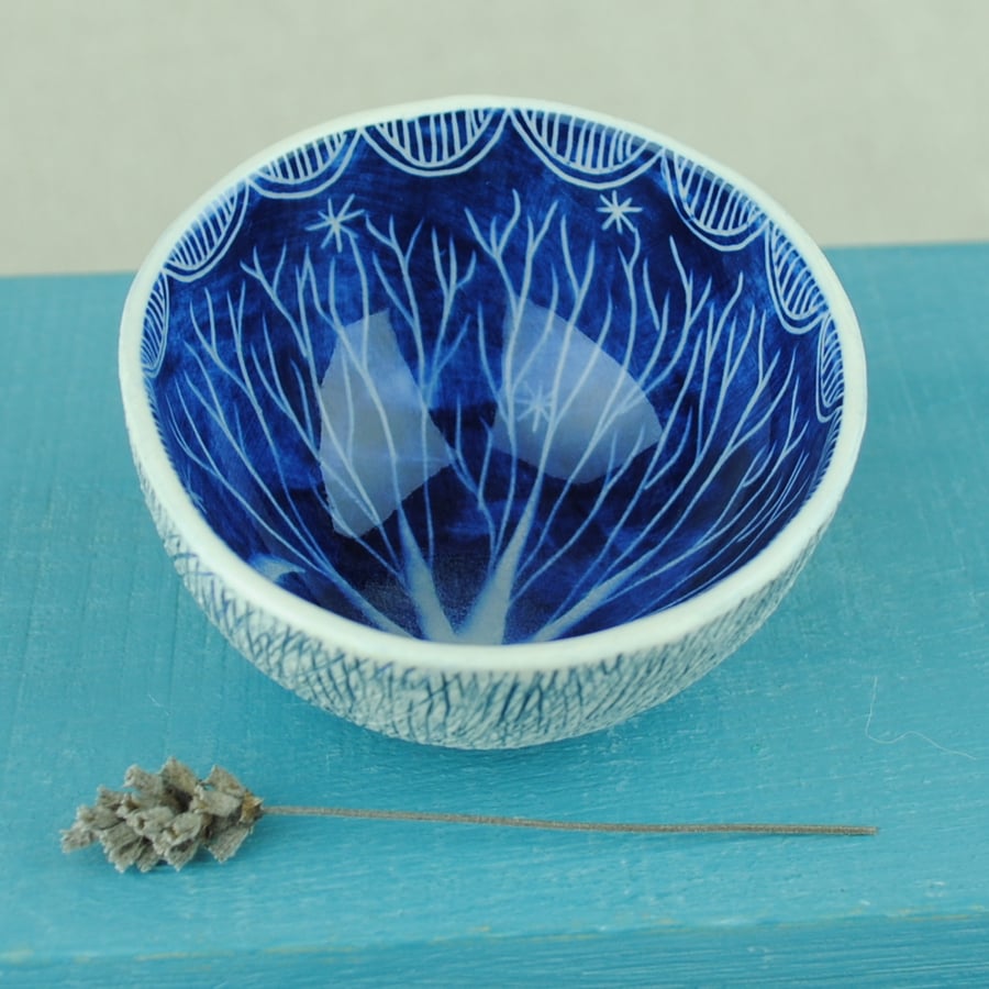 Small Bowl (Dark Blue)